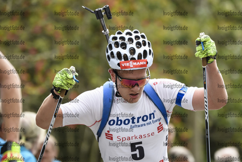 04.09.2020, xkvx, Biathlon Deutsche Meisterschaften Altenberg, Einzel Herren, v.l. Tim Grotian (Germany)  / 