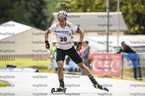 04.09.2020, xkvx, Biathlon Deutsche Meisterschaften Altenberg, Einzel Herren, v.l. Philipp Horn (Germany)  / 