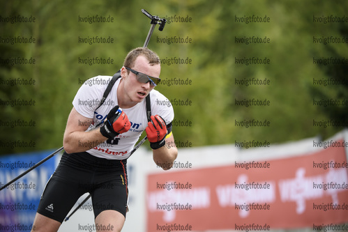 04.09.2020, xkvx, Biathlon Deutsche Meisterschaften Altenberg, Einzel Herren, v.l. Lucas Fratzscher (Germany)  / 