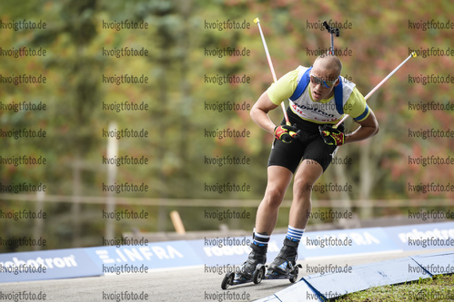 04.09.2020, xkvx, Biathlon Deutsche Meisterschaften Altenberg, Einzel Herren, v.l. Julian Hollandt (Germany)  / 