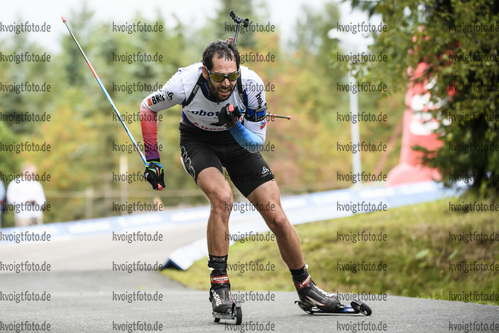 04.09.2020, xkvx, Biathlon Deutsche Meisterschaften Altenberg, Einzel Herren, v.l. Eligius Tambornino (Switzerland)  / 