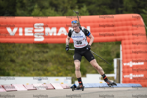 04.09.2020, xkvx, Biathlon Deutsche Meisterschaften Altenberg, Einzel Herren, v.l. Sebastian Stalder (Switzerland)  / 