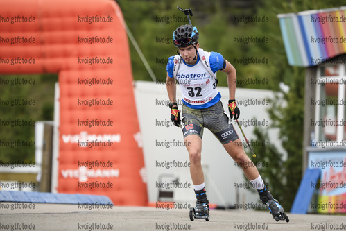 04.09.2020, xkvx, Biathlon Deutsche Meisterschaften Altenberg, Einzel Herren, v.l. Johan Werner (Germany)  / 