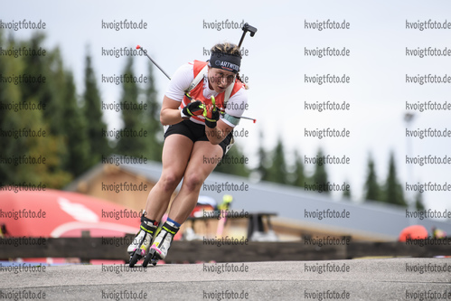 05.09.2020, xkvx, Biathlon Deutsche Meisterschaften Altenberg, Sprint Damen, v.l. Christin Maier (Germany)  / 