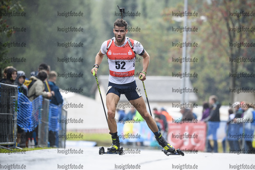 05.09.2020, xkvx, Biathlon Deutsche Meisterschaften Altenberg, Sprint Herren, v.l. Matthias Dorfer (Germany)  / 