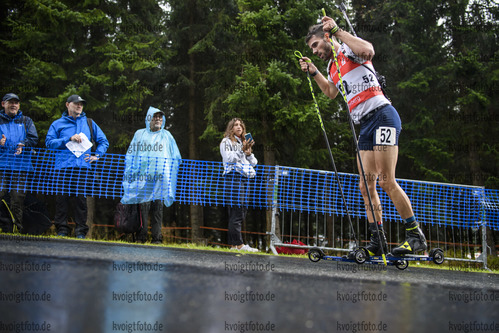 05.09.2020, xkvx, Biathlon Deutsche Meisterschaften Altenberg, Sprint Herren, v.l. Matthias Dorfer (Germany)  / 