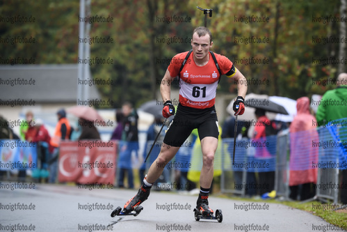 05.09.2020, xkvx, Biathlon Deutsche Meisterschaften Altenberg, Sprint Herren, v.l. Lucas Fratzscher (Germany)  / 