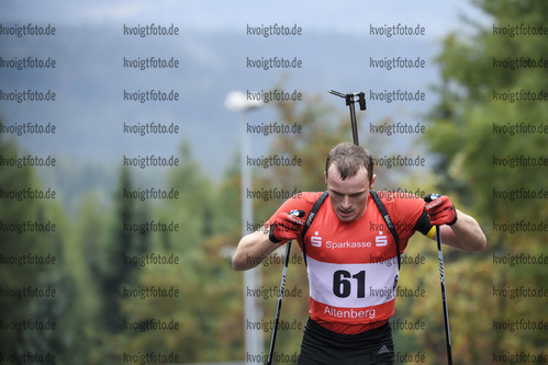 05.09.2020, xkvx, Biathlon Deutsche Meisterschaften Altenberg, Sprint Herren, v.l. Lucas Fratzscher (Germany)  / 