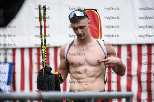 05.09.2020, xkvx, Biathlon Deutsche Meisterschaften Altenberg, Sprint Herren, v.l. Hendrik Rudolph (Germany)  / 