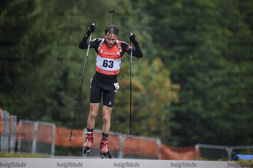 05.09.2020, xkvx, Biathlon Deutsche Meisterschaften Altenberg, Sprint Herren, v.l. Jeremy Finello (Switzerland)  / 