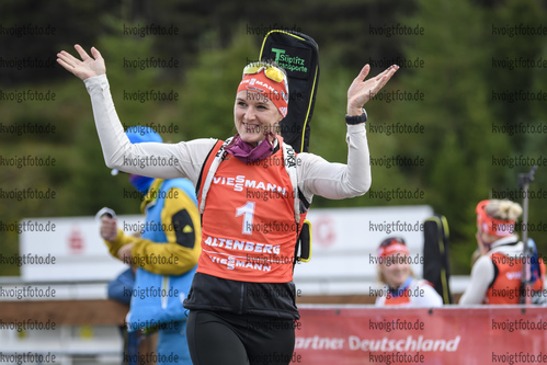 06.09.2020, xkvx, Biathlon Deutsche Meisterschaften Altenberg, Verfolgung Damen, v.l. Denise Herrmann (Germany)  / 