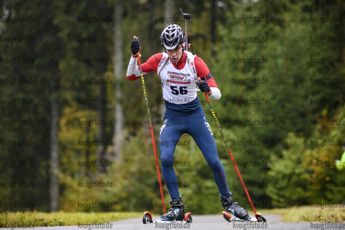 10.10.2020, xkvx, Biathlon, Deutschlandpokal Notschrei, Sprint - maennlich, v.l. Silvio Riehl