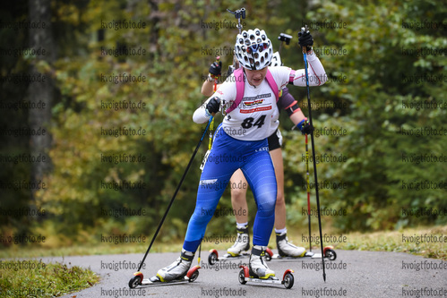 10.10.2020, xkvx, Biathlon, Deutschlandpokal Notschrei, Sprint - weiblich, v.l. Selina Grotian