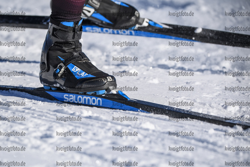 13.10.2020, xkvx, Biathlon Training - Passo di Lavaze, v.l. Erlend Bjoentegaard (Norway) / Salomon / Schuh / Ski  