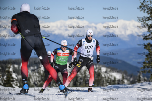 13.10.2020, xkvx, Biathlon Training - Passo di Lavaze, v.l. Sturla Holm Laegreid (Norway)  