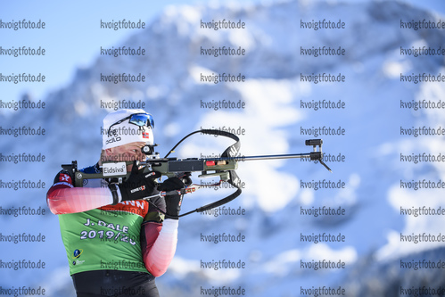13.10.2020, xkvx, Biathlon Training - Passo di Lavaze, v.l. Johannes Dale (Norway)  