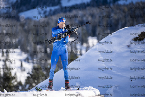 14.10.2020, xkvx, Biathlon Training - Passo di Lavaze, v.l. Dorothea Wierer (Italy)  