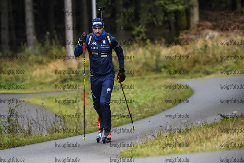 21.10.2020, xkvx, Biathlon Training Oberhof, v.l. Dominik Windisch (Italy)