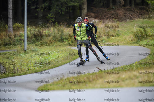 21.10.2020, xkvx, Biathlon Training Oberhof, v.l. Tim Wolter (Germany)