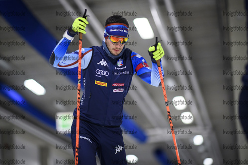 21.10.2020, xkvx, Biathlon Training Oberhof - Skihalle, v.l. Daniele Cappellari (Italy)