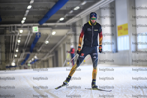 24.10.2020, xkvx, Biathlon Training Oberhof - Skihalle, v.l. Fabian Kaskel (Germany)