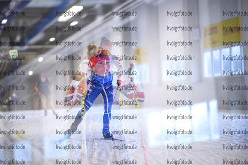 24.10.2020, xkvx, Biathlon Training Oberhof - Skihalle, v.l. Marlene Fichtner (Germany)