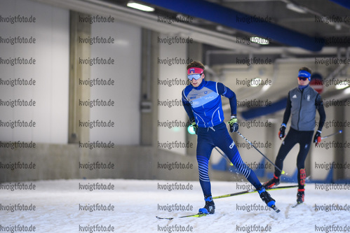 24.10.2020, xkvx, Biathlon Training Oberhof - Skihalle, v.l. Janik Loew (Germany)