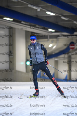24.10.2020, xkvx, Biathlon Training Oberhof - Skihalle, v.l. Dorian Endler (Germany)