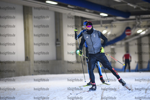 24.10.2020, xkvx, Biathlon Training Oberhof - Skihalle, v.l. Elias Asal (Germany)