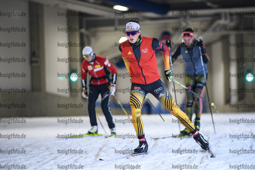 24.10.2020, xkvx, Biathlon Training Oberhof - Skihalle, v.l. Fabian Dietrich (Germany)
