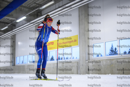 26.10.2020, xkvx, Wintersport - Biathlon Training Oberhof - Skihalle, v.l. Marlene Fichtner (Germany)