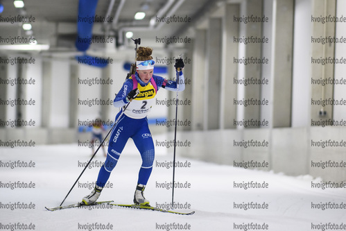27.10.2020, xkvx, Biathlon NK2 Testwettkampf Oberhof - Skihalle, v.l. Selina Grotian (Germany)