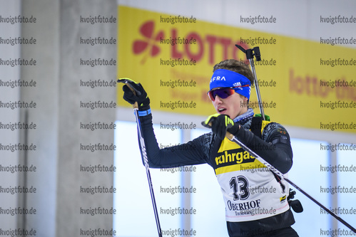 27.10.2020, xkvx, Biathlon NK2 Testwettkampf Oberhof - Skihalle, v.l. Dorian Endler (Germany)
