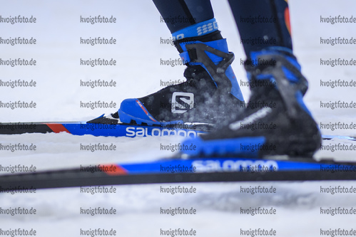 27.10.2020, xkvx, Wintersport - Biathlon Training Oberhof - Skihalle, v.l. Vanessa Voigt (Germany) / Salomon Schuhe / Ski