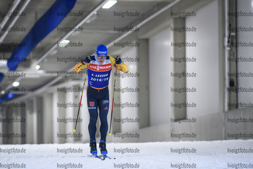 29.10.2020, xkvx, Wintersport - Biathlon Training Oberhof - Skihalle, v.l. Erik Lesser (Germany)