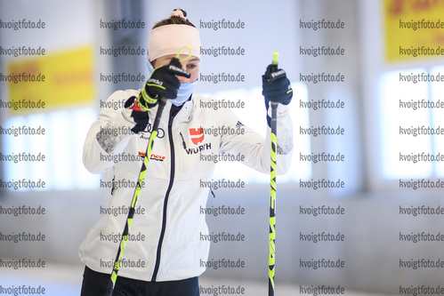 05.11.2020, xkvx, Wintersport - Biathlon Training Oberhof - Skihalle, v.l. Luise Mueller (Germany)