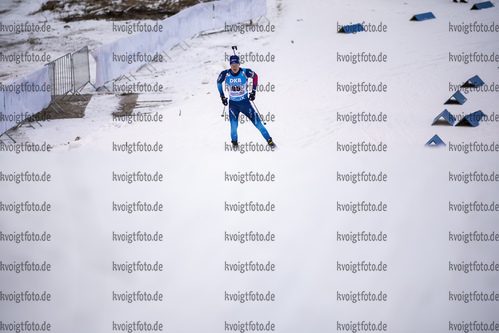 28.11.2020, xkvx, Biathlon IBU Weltcup Kontiolahti, Einzel Herren, v.l. Niklas Hartweg (Switzerland) in aktion / in action competes