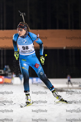 28.11.2020, xkvx, Biathlon IBU Weltcup Kontiolahti, Einzel Damen, v.l. Caroline Colombo (France) in aktion / in action competes