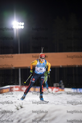 28.11.2020, xkvx, Biathlon IBU Weltcup Kontiolahti, Einzel Damen, v.l. Maren Hammerschmidt (Germany) in aktion / in action competes