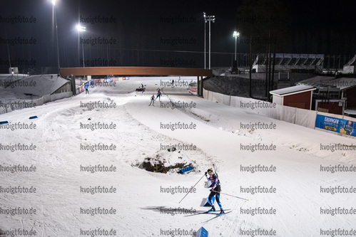 02.12.2020, xkvx, Biathlon IBU Weltcup Kontiolahti, Training Damen und Herren, v.l. Grete Gaim (Estonia) in aktion / in action competes