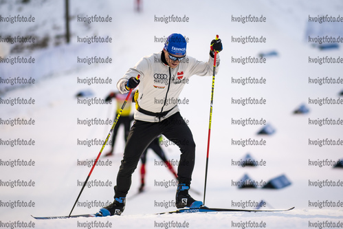 04.12.2020, xkvx, Biathlon IBU Weltcup Kontiolahti, Training Damen und Herren, v.l. Erik Lesser (Germany) in aktion / in action competes