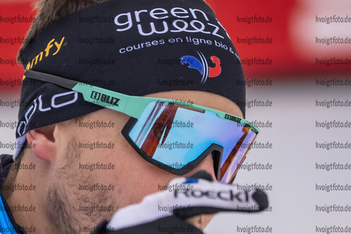 15.12.2020, xkvx, Biathlon IBU Weltcup Hochfilzen, Training Damen und Herren, v.l. Emilien Jacquelin (France)  / 