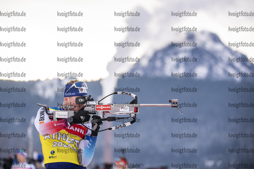 15.12.2020, xkvx, Biathlon IBU Weltcup Hochfilzen, Training Damen und Herren, v.l. Sebastian Stalder (Switzerland)  / 