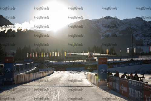 18.12.2020, xkvx, Biathlon IBU Weltcup Hochfilzen, Sprint Damen, v.l. Feature / Landschaft  / 