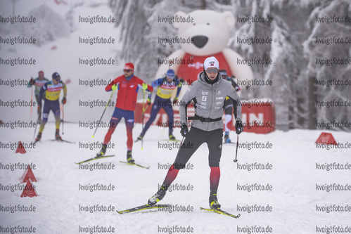 06.01.2022, xkvx, Biathlon IBU Weltcup Oberhof, Training Damen und Herren, v.l. Johannes Thingnes Boe (Norway) in aktion / in action competes