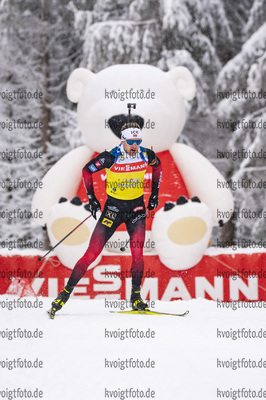 07.01.2020, xkvx, Biathlon IBU Weltcup Oberhof, Training Damen und Herren, v.l. Tarjei Boe (Norway) in aktion / in action competes