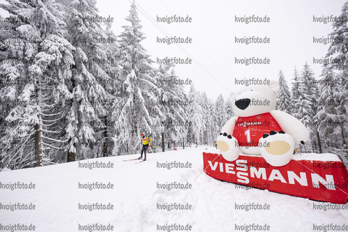 07.01.2020, xkvx, Biathlon IBU Weltcup Oberhof, Training Damen und Herren, v.l.  Viessmann Werbung / Viessmann Advertising