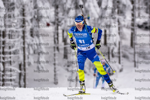 08.01.2020, xkvx, Biathlon IBU Weltcup Oberhof, Sprint Damen, v.l. Dzinara Alimbekava (Belarus) in aktion / in action competes