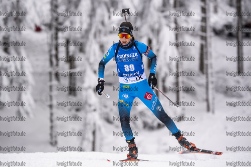 08.01.2020, xkvx, Biathlon IBU Weltcup Oberhof, Sprint Damen, v.l. Chloe Chevalier (France) in aktion / in action competes