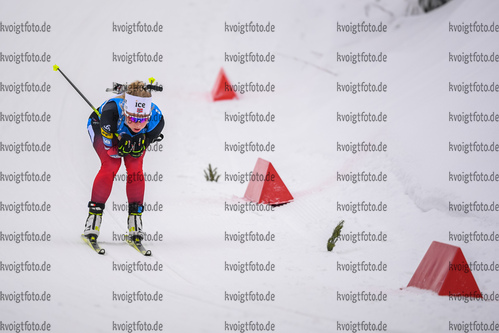 09.01.2020, xkvx, Biathlon IBU Weltcup Oberhof, Verfolgung Damen, v.l. Tiril Eckhoff (Norway) in aktion / in action competes